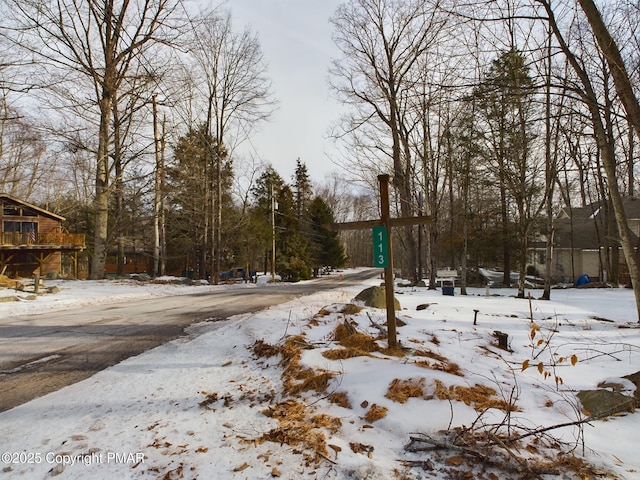 view of road