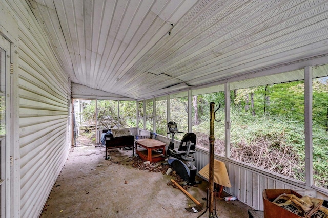 325 Mt Nebo Rd, East Stroudsburg, PA 18301 - sunroom with lofted ceiling