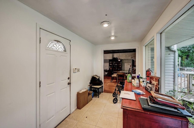 325 Mt Nebo Rd, East Stroudsburg, PA 18301 - office space with plenty of natural light and light tile patterned flooring