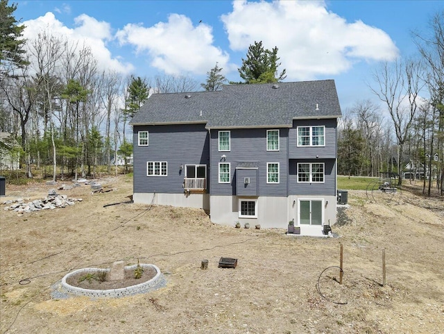 116 Red Bud Ln, Kunkletown, PA 18058 - back of house featuring roof with shingles