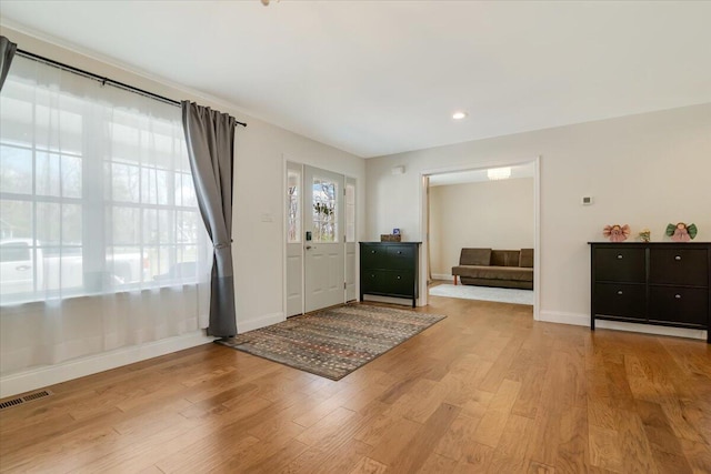 116 Red Bud Ln, Kunkletown, PA 18058 - entryway with wood finished floors and recessed lighting