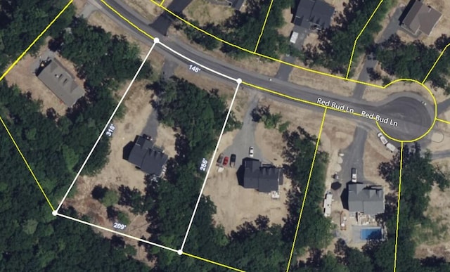 116 Red Bud Ln, Kunkletown, PA 18058 - aerial overview of property's location
