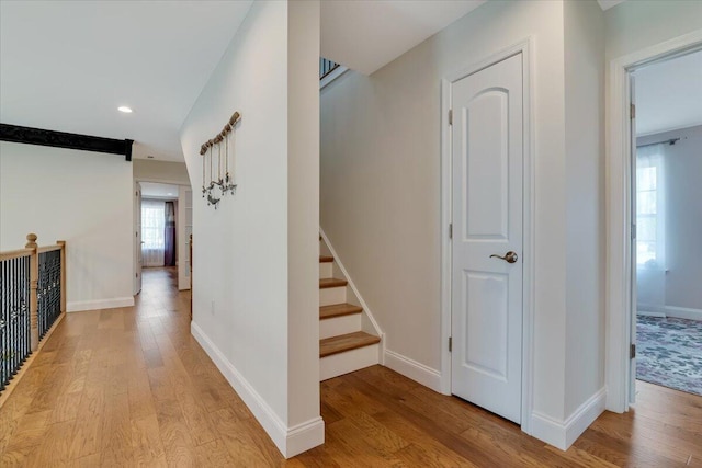 116 Red Bud Ln, Kunkletown, PA 18058 - hallway with light wood finished floors and recessed lighting