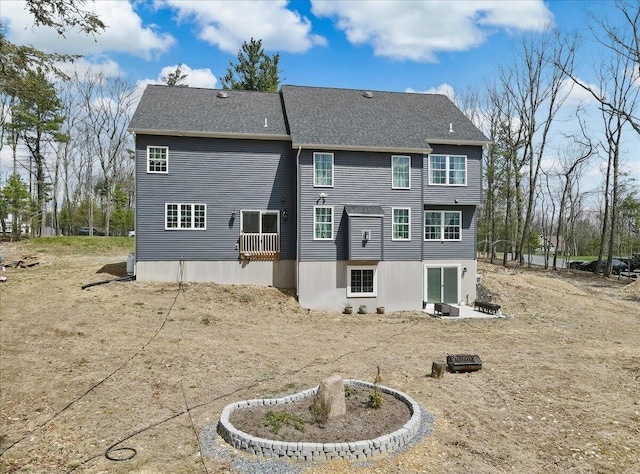 116 Red Bud Ln, Kunkletown, PA 18058 - rear view of property with roof with shingles