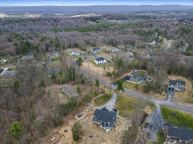 116 Red Bud Ln, Kunkletown, PA 18058 - aerial overview of property's location with nearby suburban area