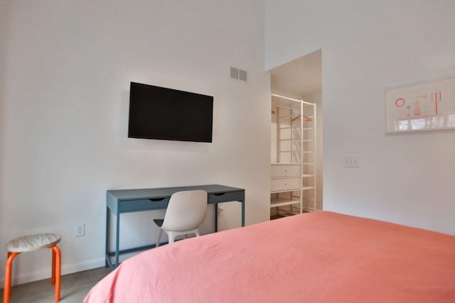 290 Wyomissing Dr, Pocono Lake, PA 18347 - bedroom with a towering ceiling, carpet, and baseboards
