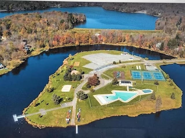 290 Wyomissing Dr, Pocono Lake, PA 18347 - drone / aerial view of a nearby body of water