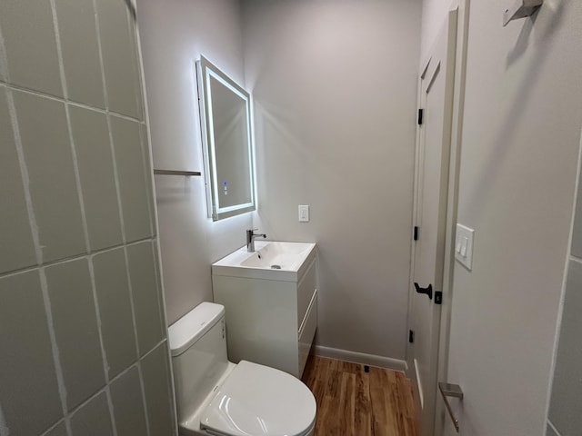 113 Netcong Cir, Pocono Lake, PA 18347 - bathroom featuring wood finished floors and vanity