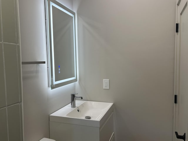 113 Netcong Cir, Pocono Lake, PA 18347 - bathroom featuring vanity and toilet