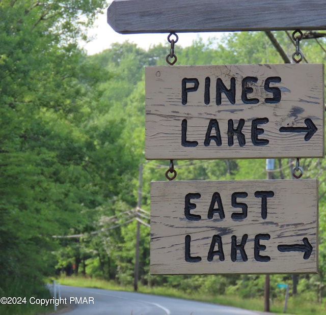 260 Partridge Dr, Pocono Lake, PA 18347 - view of community / neighborhood sign