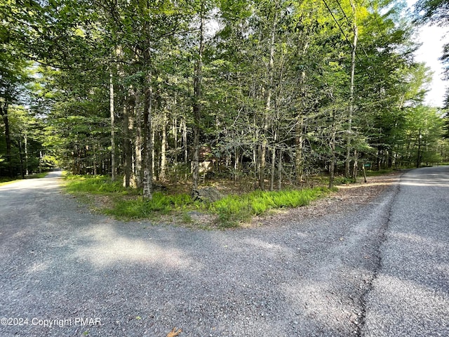 view of road