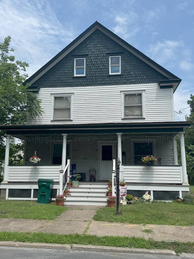 340 Brookside Ave, East Stroudsburg, PA 18301 - view of front of home featuring a porch