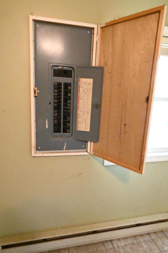 utilities with electric panel