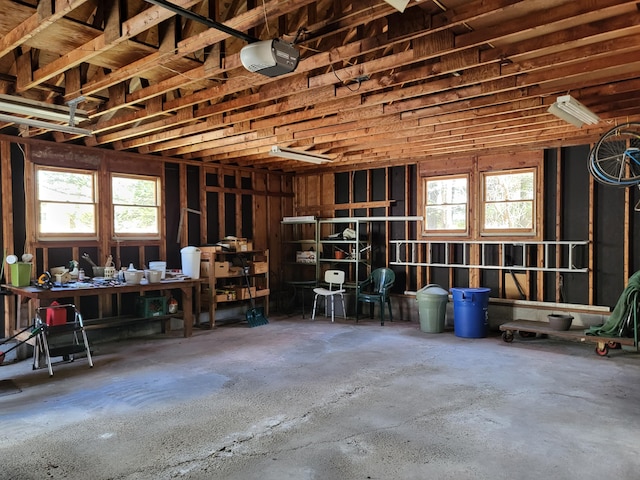 7425 W Dogwood Ln, Cresco, PA 18326 - misc room with concrete flooring and a wealth of natural light