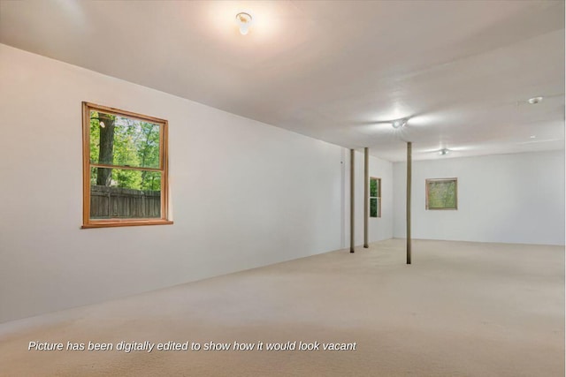 24 Glen Rd, Lake Ariel, PA 18436 - basement featuring carpet flooring