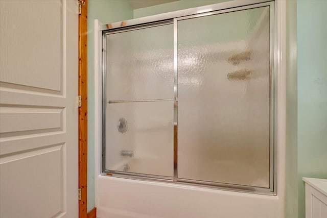 24 Glen Rd, Lake Ariel, PA 18436 - bathroom featuring shower / bath combination with glass door