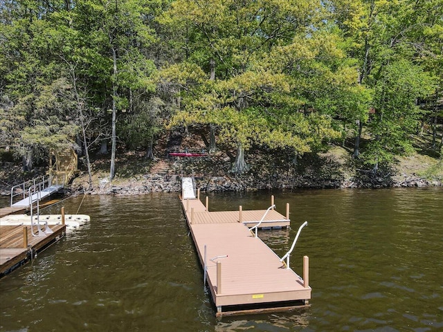24 Glen Rd, Lake Ariel, PA 18436 - dock area featuring a water view