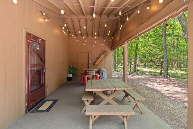 8 Big Boulder Rd, Lake Harmony, PA 18624 - view of patio featuring outdoor dining space