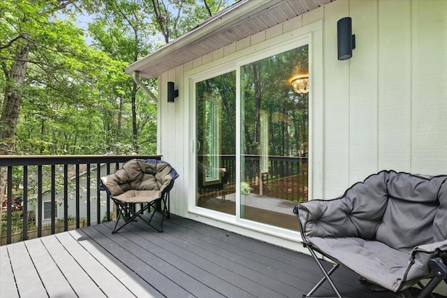 754 Clubhouse Dr, East Stroudsburg, PA 18302 - view of wooden terrace