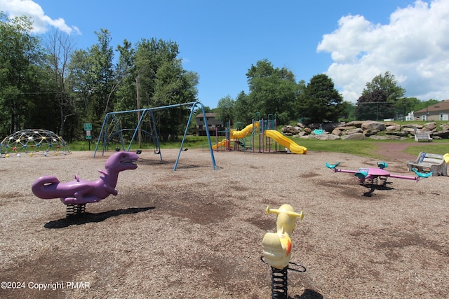 view of community playground