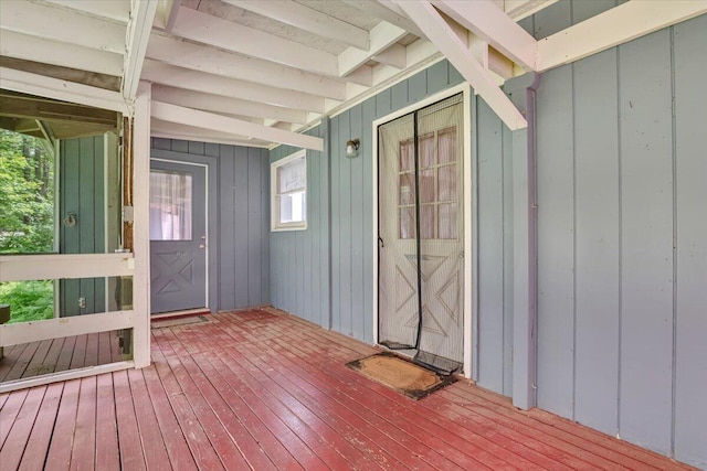 250 Sunrise Loop, Henryville, PA 18332 - view of wooden terrace