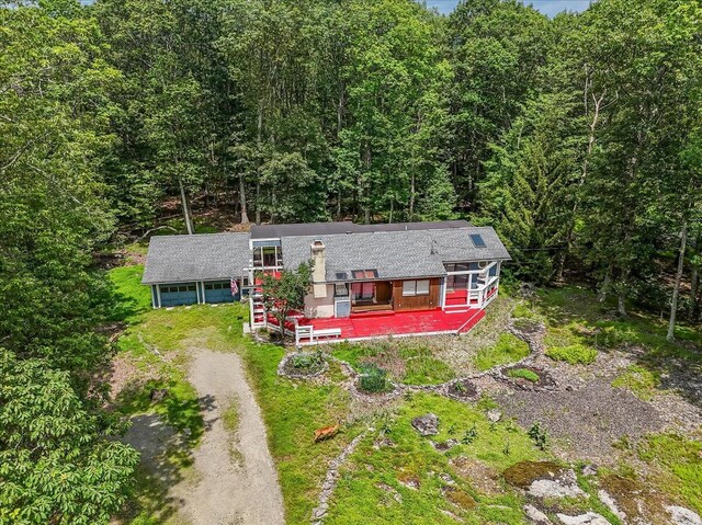 250 Sunrise Loop, Henryville, PA 18332 - view of subject property with a forest