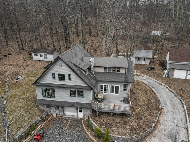 141 Old River Rd, Thornhurst, PA 18424 - drone / aerial view