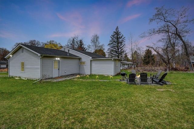134 Altemose Rd, Pocono Lake, PA 18347 - rear view of property with a yard