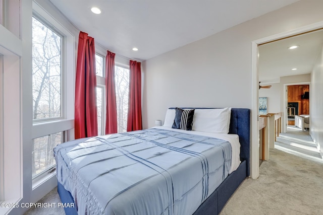 123 Shannon Ct, Bushkill, PA 18324 - bedroom with carpet and recessed lighting