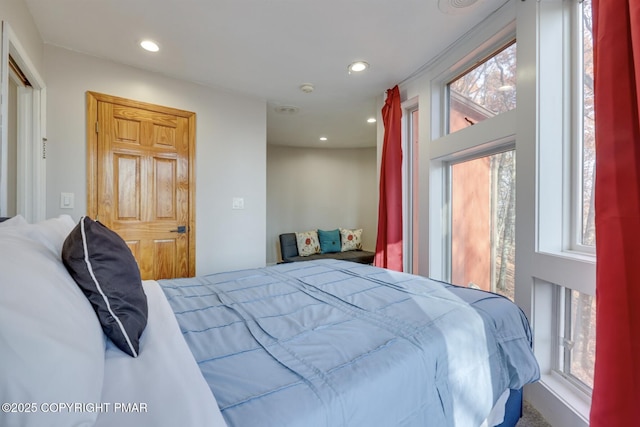 123 Shannon Ct, Bushkill, PA 18324 - bedroom with multiple windows and recessed lighting