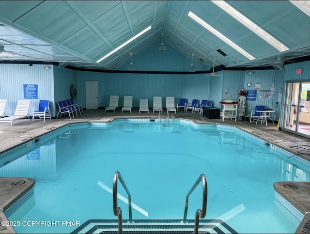 123 Shannon Ct, Bushkill, PA 18324 - view of indoor pool