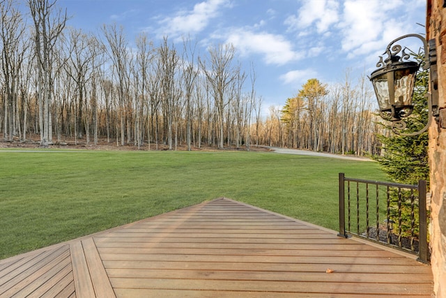 374 Packer Dr, Weatherly, PA 18255 - deck with a yard