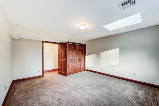 374 Packer Dr, Weatherly, PA 18255 - unfurnished bedroom featuring baseboards, visible vents, and carpet floors