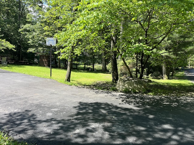 3813 Foxborough Ct, Stroudsburg, PA 18360 - view of sport court with a lawn