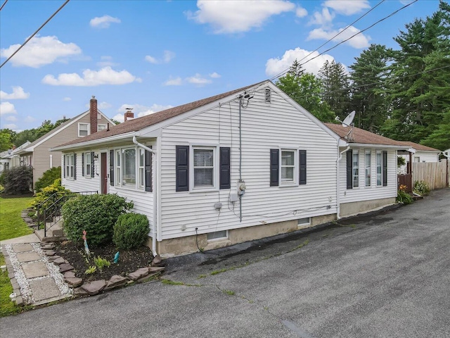489 Sportsman Club Rd, Nazareth, PA 18064 - view of property exterior featuring roof with shingles