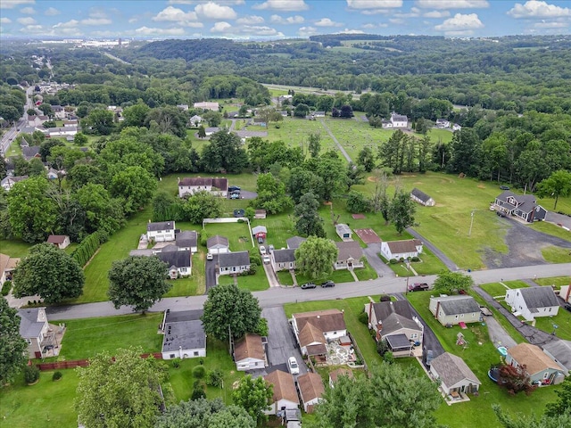 489 Sportsman Club Rd, Nazareth, PA 18064 - aerial perspective of suburban area featuring a heavily wooded area