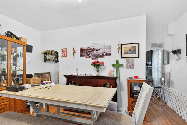 10 S Broad St, Bangor, PA 18013 - dining area featuring wood finished floors