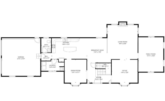 1376 Buck Ridge Dr, Stroudsburg, PA 18360 - home floor plan