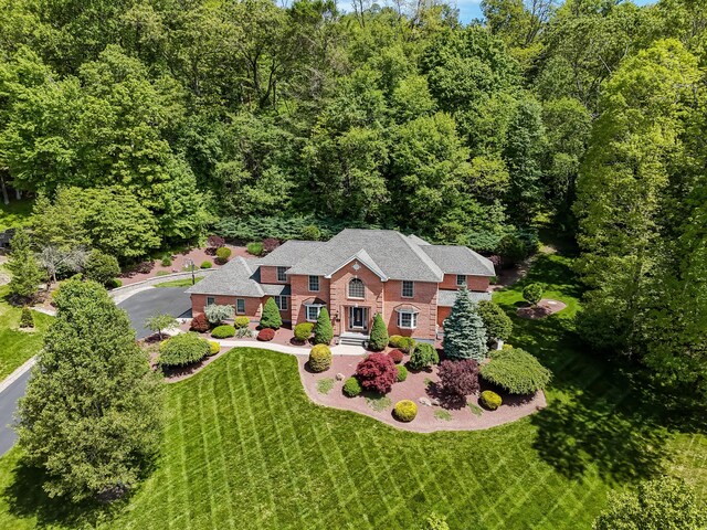 1376 Buck Ridge Dr, Stroudsburg, PA 18360 - aerial view of property and surrounding area