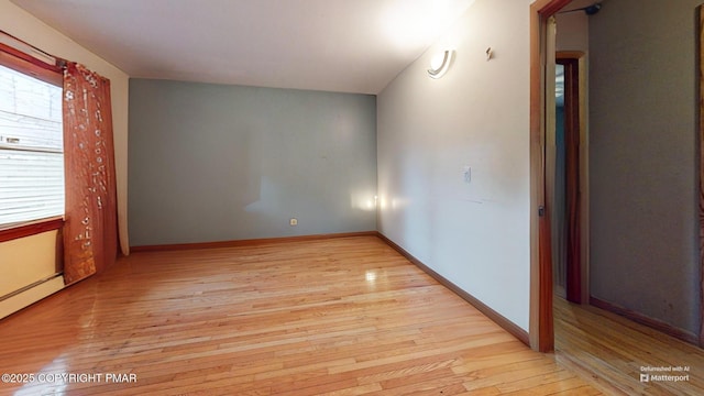 619 Rimrock Rd, Bartonsville, PA 18321 - empty room featuring light wood-style floors