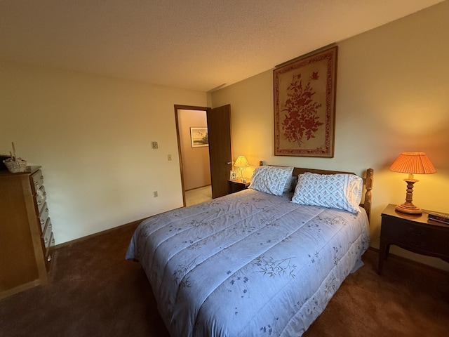 343 Echo Lake Rd, Tobyhanna, PA 18466 - bedroom featuring a textured ceiling, carpet, and baseboards