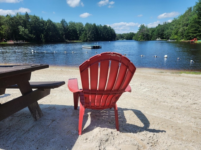 170 Onocop Dr, Pocono Lake, PA 18347 - view of water feature featuring a wooded view
