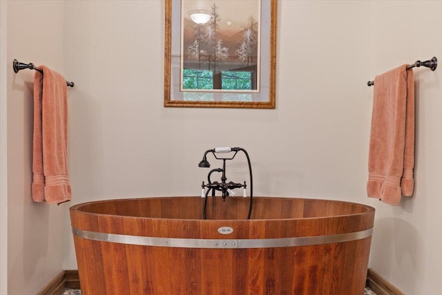127 Timber Lake Dr, Canadensis, PA 18325 - full bathroom with a freestanding bath