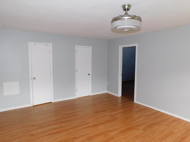 8150 Mayfair Rd, Tobyhanna, PA 18466 - spare room featuring light wood-style floors and baseboards