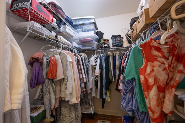 2772 Sheffield Dr, Easton, PA 18040 - walk in closet with wood finished floors
