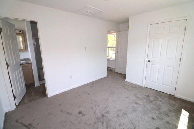 1025 W Princeton Ave, Palmerton, PA 18071 - unfurnished bedroom featuring carpet floors