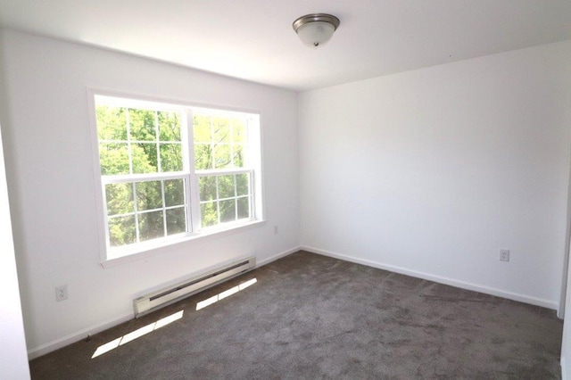 1025 W Princeton Ave, Palmerton, PA 18071 - carpeted spare room with a baseboard radiator and baseboards