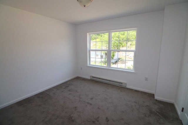 1025 W Princeton Ave, Palmerton, PA 18071 - unfurnished room featuring baseboard heating and carpet