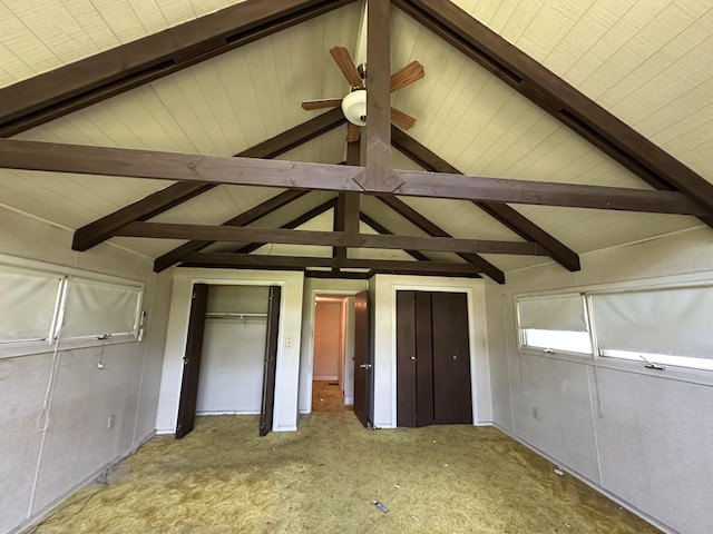 337 Summit Rd, Swiftwater, PA 18370 - unfurnished bedroom with multiple closets
