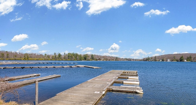 177 Wolf Hollow Rd, Lake Harmony, PA 18624 - dock area with a water view